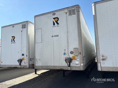 2017 Utility VS2DX 53 ft x 102 in T/A Gesloten aanhangwagen