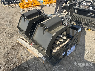 2025 GIYI GY-HWG72C 72 in Skeleton Skid Steer Grapple Bucket (Unused)