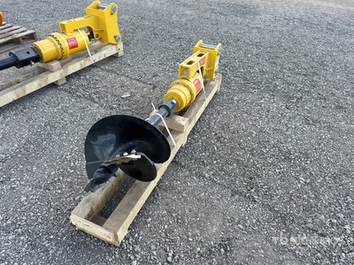 2025 GIYI 16 in Excavator Auger - Fits Cat 303 (Unused)