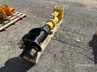 2025 GIYI 15 in Excavator Auger - Fits Cat 305 (Unused)
