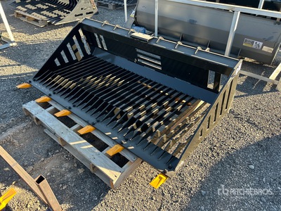2025 GIYI GY-RB66 66 in Skeleton Skid Steer Bucket (Unused)