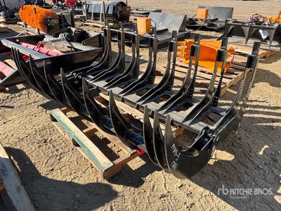 2025 GIYI GY-CLG72 72 in Skid Steer Grapple (Unused)