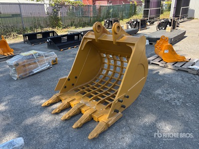 2025 GIYI S320 42 in Skeleton Excavator Bucket - Fits Cat 320 (Unused)