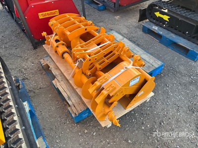 Quantity of (8) 2025 GIYI Excavator Attachments - Fits Cat 301 (Unused)