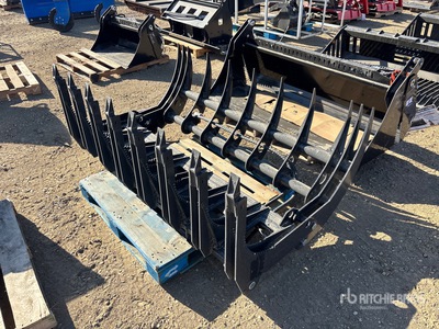 2025 GIYI GYCLG72 72 in Skid Steer Grapple (Unused)