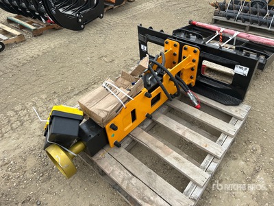2025 GIYI GY-D680 Skid Steer Post Driver (Unused)
