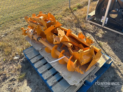 Quantity of (8) 2025 GIYI Cat 301 VCA-8 Excavator Attachments - Fits Cat 301 (Unused)