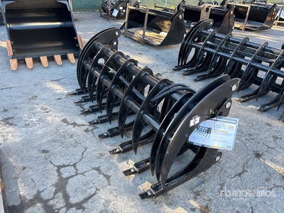 2025 GIYI GYCLG72C 72 in Skid Steer Grapple (Unused)