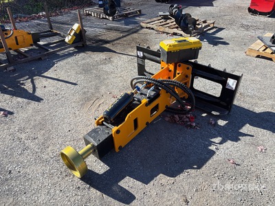 2025 GIYI GY-D680 Skid Steer Post Driver (Unused)
