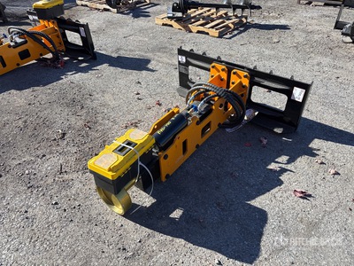 2025 GIYI GY-D680 Skid Steer Post Driver (Unused)