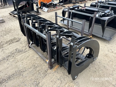 2025 GIYI GYCLG72C 72 in Skeleton Grapple Skid Steer Grapple (Unused)