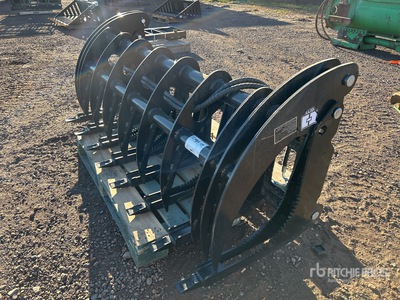 2025 GIYI GYCLG72C 72 in Skid Steer Grapple (Unused)