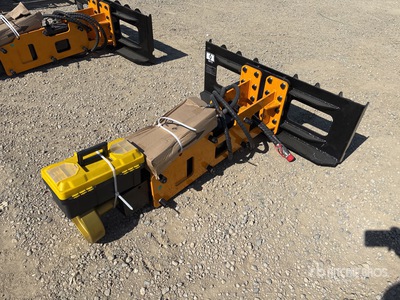 2025 GIYI GY-D680 Skid Steer Post Driver (Unused)
