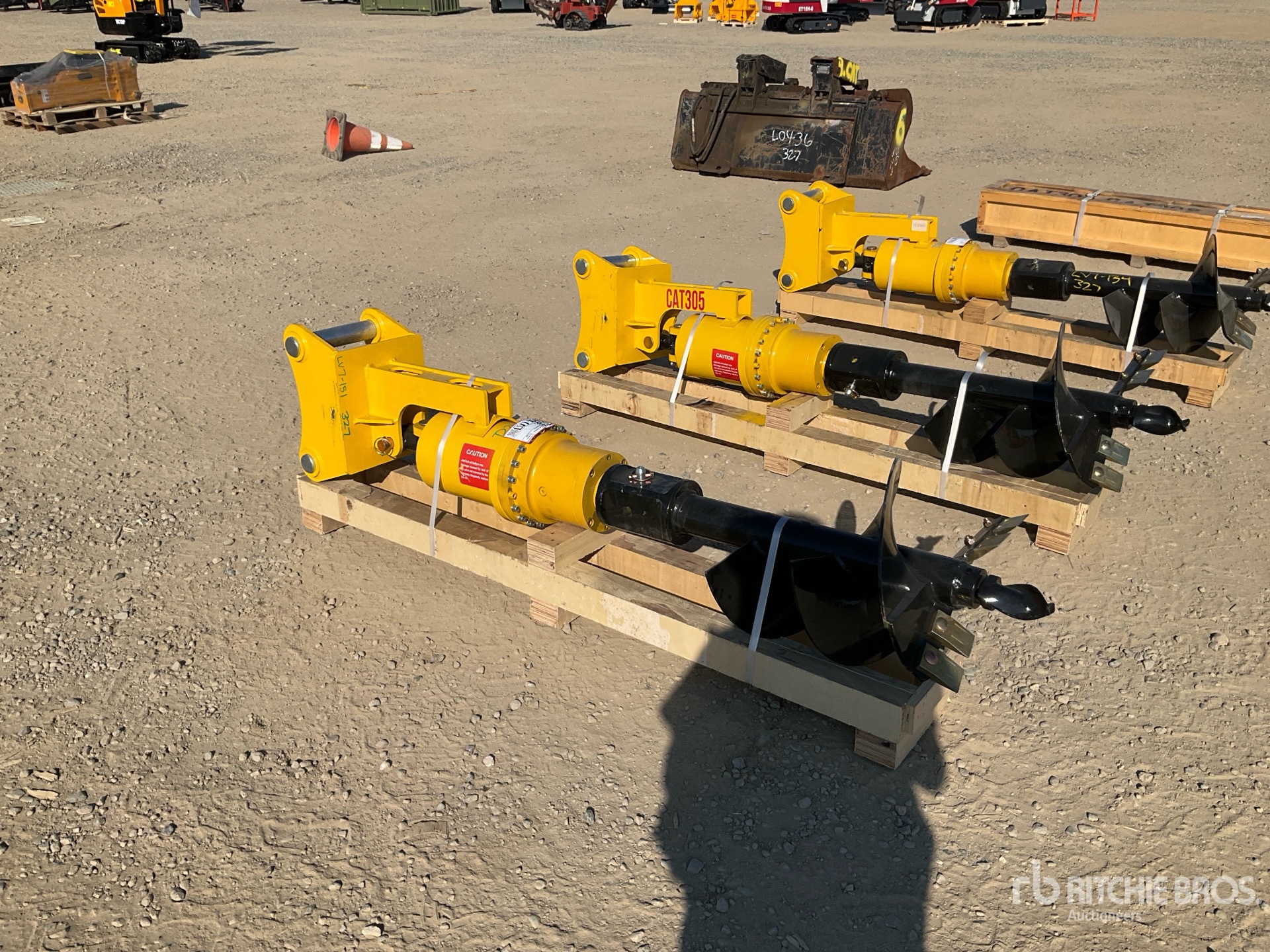 2025 GIYI Cat 305 Excavator Auger (Unused)