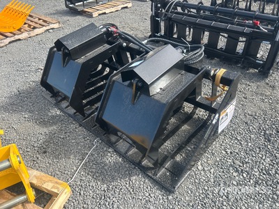 2025 GIYI GY-HWG72C 72 in Skeleton Skid Steer Grapple Bucket (Unused)
