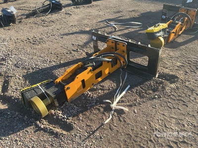 2025 GIYI GY-D680 56 in Skid Steer Post Driver (Unused)
