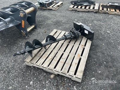2025 GIYI 12 in Mini Skid Steer Auger (Unused)