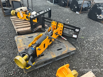 2025 GIYI GY-D680 56 in Skid Steer Post Driver (Unused)