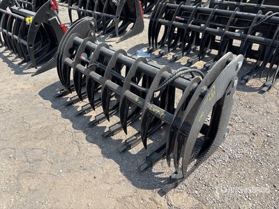 2025 GIYI GYCLG72C 72 in Râteau à racines pour Skid Steer (Unused)