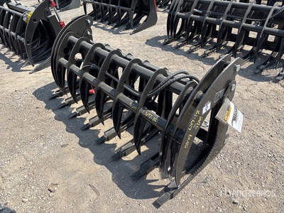 2025 GIYI GYCLG72C 72 in Skid Steer Root Rake (Unused)