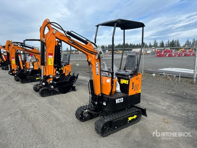 2025 VICSEC VC13J-Y Mini Excavator (Unused)