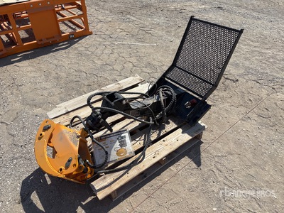 2025 GIYI GY-MRG63 Mini 360° Rotating Skid Steer Grapple (Unused)