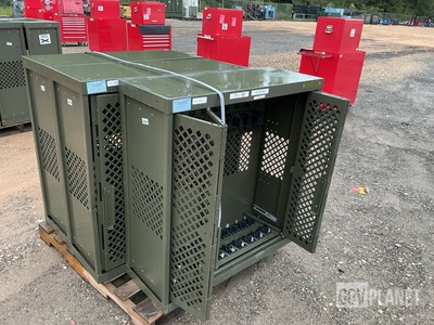 (3) Spacesaver Weapons Rack