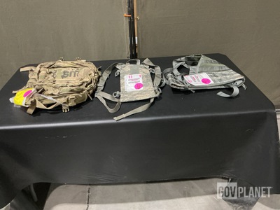 (28) Fighting Load Carriers, (59) Hydration System Carriers & Assorted Items