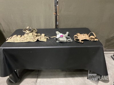 (103) Assault Panels, (40) Pistol Holsters & (1) Individual Suspender