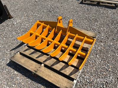 2025 GIYI 44 in Fit to cat 305 Excavator Rake (Unused)