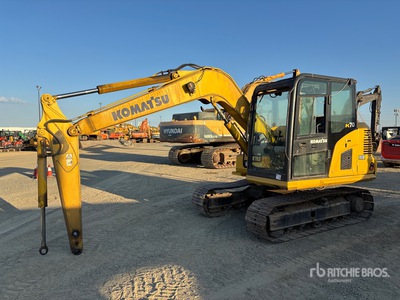 2012 Komatsu PC70 Pelle Hydraulique sur Chenilles