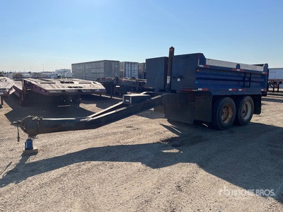 1998 Mccoy 14 ft T/A Pup Dump Trailer