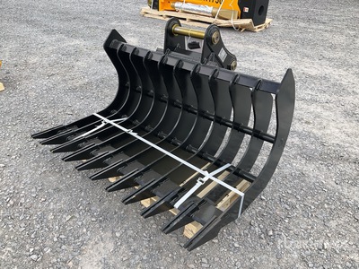 2025 SDCH SDCH-04 55 in Rake Bucket Excavator Rake (Unused)