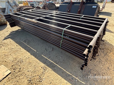 Quantity of (12) 2025 BYT HDALYPNL12 12 ft Alley Livestock Panel (Unused)