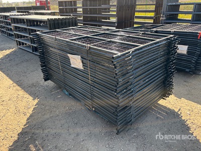 Quantity of (27) 2025 BYT MSPP07 7 ft x 4 ft 3 in Mesh Sheep Livestock Panel (Unused)