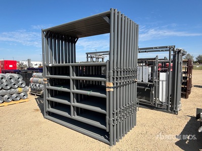 Quantity of (18) 2025 BYT FRMGTE76 7 ft 6 in Magnum Ranch Frame Livestock Gate (Unused)