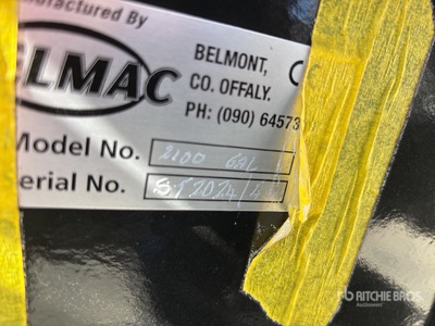 Belmac Belvac 2500 S/A Liquid Manure Spreader (Unused)