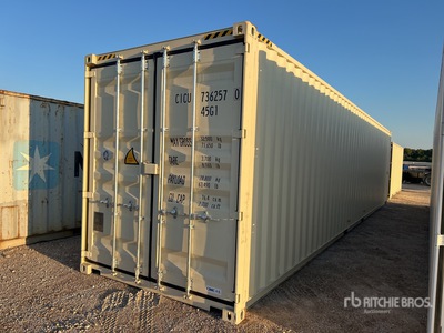 2025 40 ft High Cube Storage Container