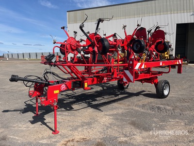 2018 Lely Lotus 900 9 m 2-Point 8 Rotor Hay Tedder