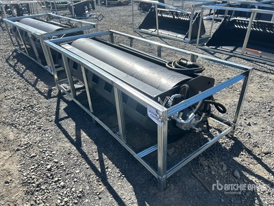 2025 PABREAK VR720 74 in Skid Steer Vibratory Roller (Unused)