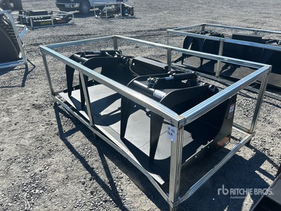 2025 PABREAK GB232 84 in Skid Steer Grapple Bucket (Unused)