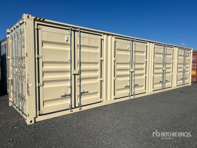 2025 40 ft High Cube Multi-Door Container per stoccaggio