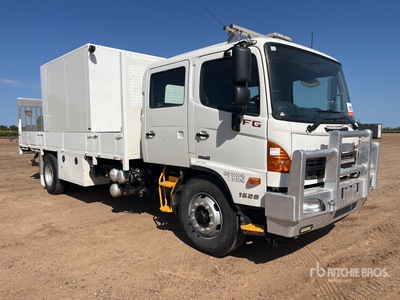 2017 Hino 500 1628 FG 4x2 Crew Cab Service Truck