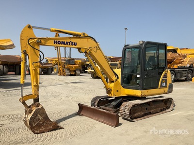 2017 Komatsu PC56-7 Mini Excavator