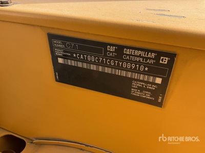 2018 Cat DE150E0 135 kVA Skid-Mounted Groupe électrogène