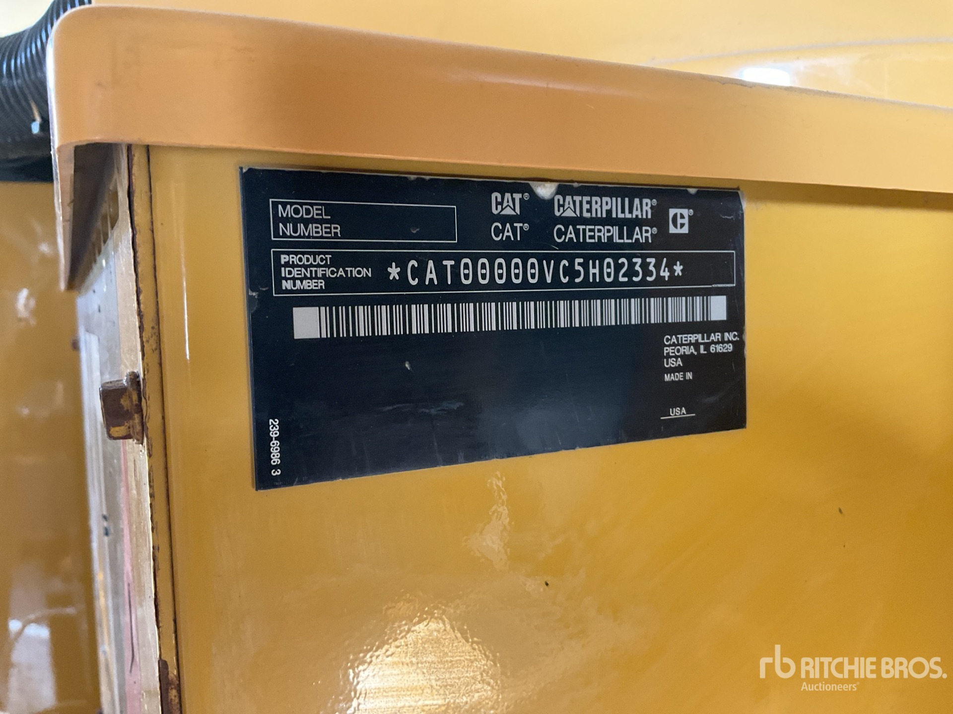2011 Cat C15 410 kVA Skid-Mounted Generator Set