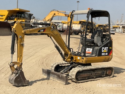 2019 Cat 302.4D Mini Excavadora