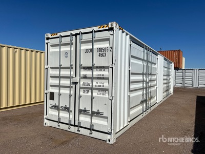 2025 40 ft High Cube Multi-Door Storage Container