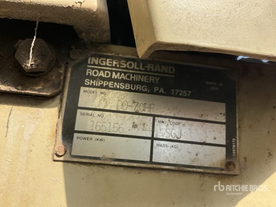 2006 Ingersoll Rand Double Drum Roller