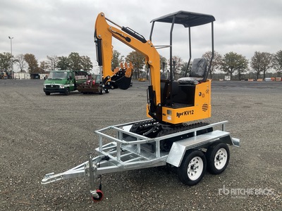 2025 JPC KV12 Mini Excavator